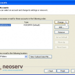Outlook 2003 - kopijo sporočil pusti na strežniku - 3. korak