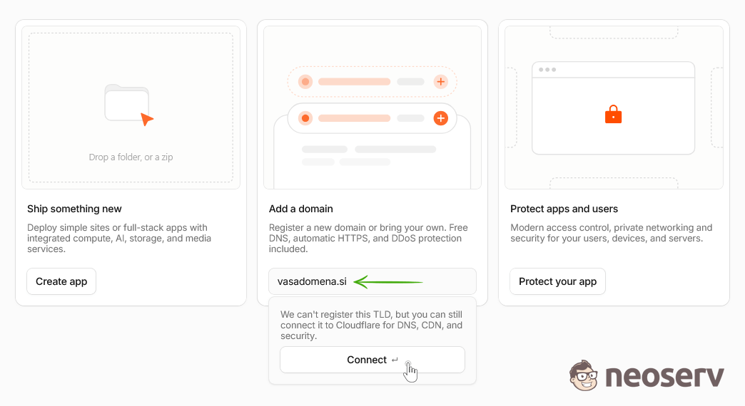 Cloudflare - Add a Domain Cloudflare - Add a Domain